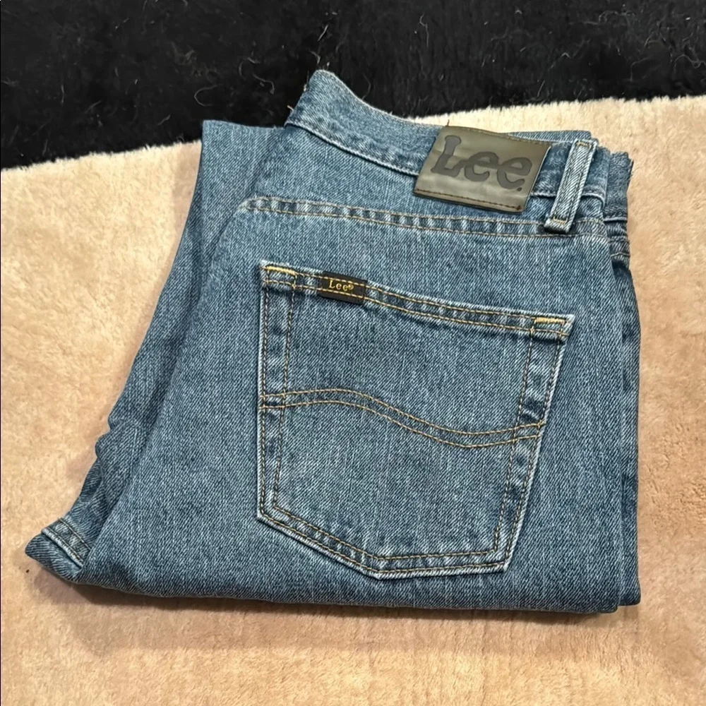 Lee Blue Regular Fit Jeans Classic Style 30x29